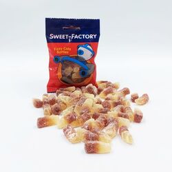 Sweet Factory Fizzy Cola Bottles Factory Delicious Fizzy Cola Bottles 40 G Pack for Party, Candy Buffet, and Meal Snack 2 Kg