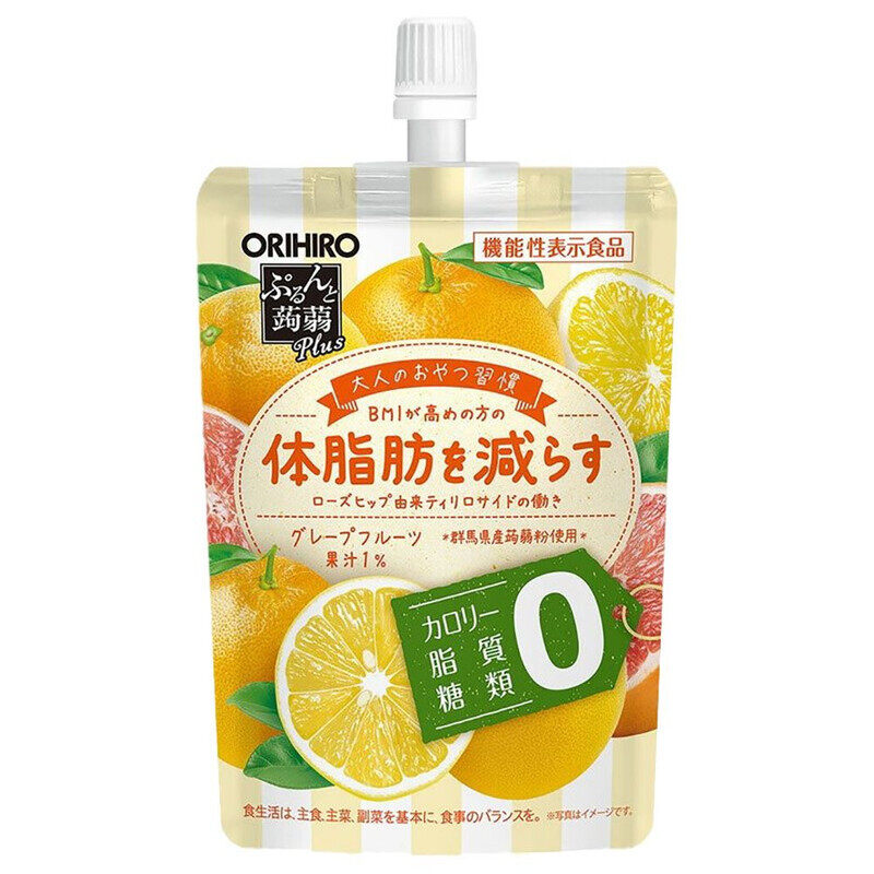 

Orihiro Orihoro Konjac Jelly Grape Fruit 130g