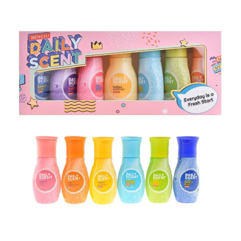 

Bench Daily Scent Trial Pack - Pack of 6 Scents - Fresh Scent - All Day Freshness - 25 ml x 6