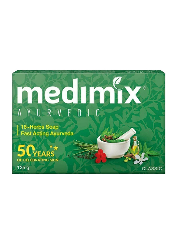 Medimix 18 Herbs Ayurvedic Classic Soap, 125gm