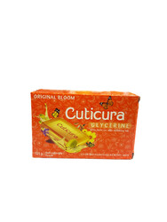 Cuticura Organic Bloom Glycerine with Olive Oil & Primrose Oil - For Moisturising Skin - To Improve Skin Elasticity - 4x125 g