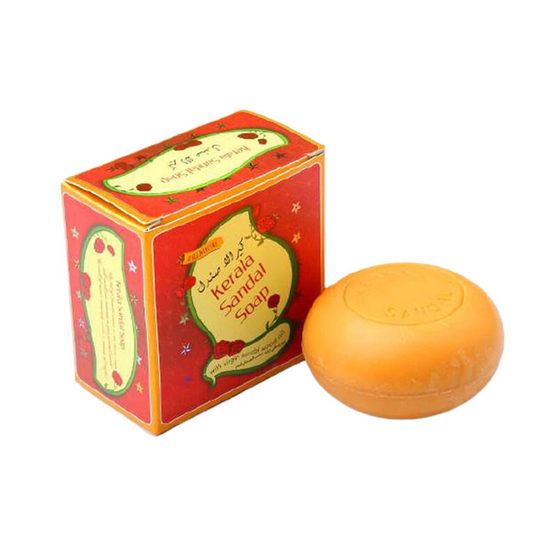 Kerala Premium Sandal Soap With Virgin Sandal Wood Oil Skin Care Soap - 150 gms