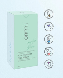 Orimii Poly Hydration Face Serum - Hydrate your Skin - Natural Fragrance - Safe for Pregnancy & Breastfeeding Mommy - 30 ml