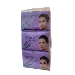 Mysop Lovely Lavender Body Soap - With a Floral & Fruity Lavender Fragrance - 6x120g