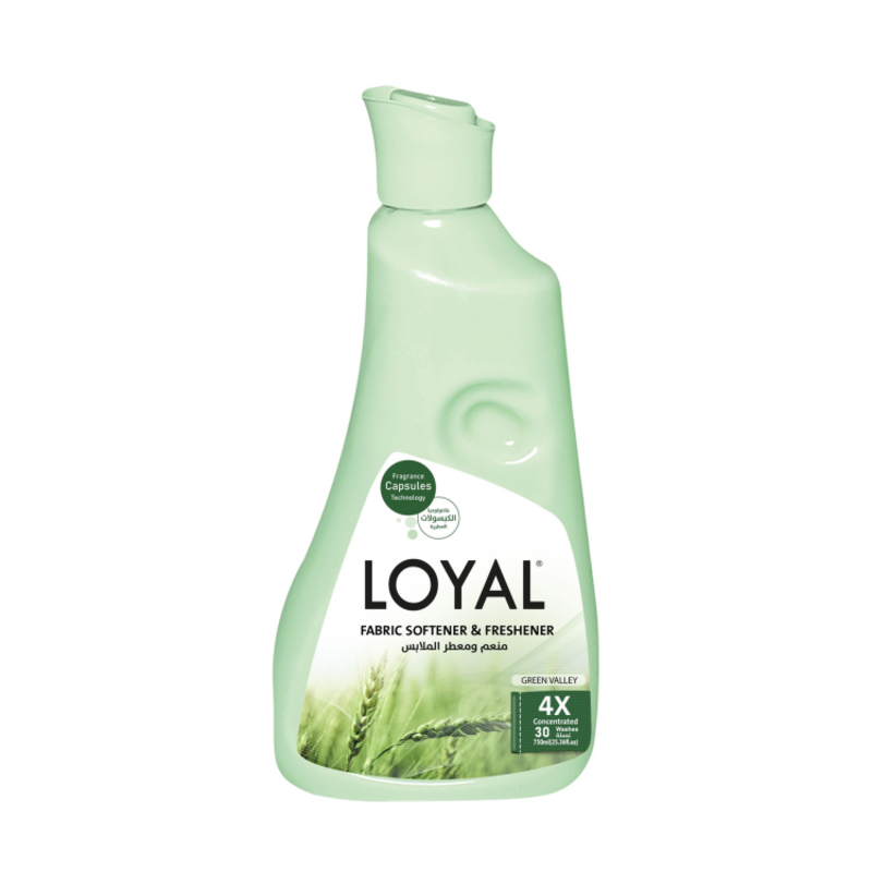 

Loyal Fabric Softener & Freshener Green Valley 500 ml