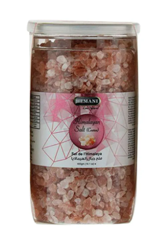 

Hemani Natural Himalayan Salt (Coarse) Pure and Premium Salt - 400 gms