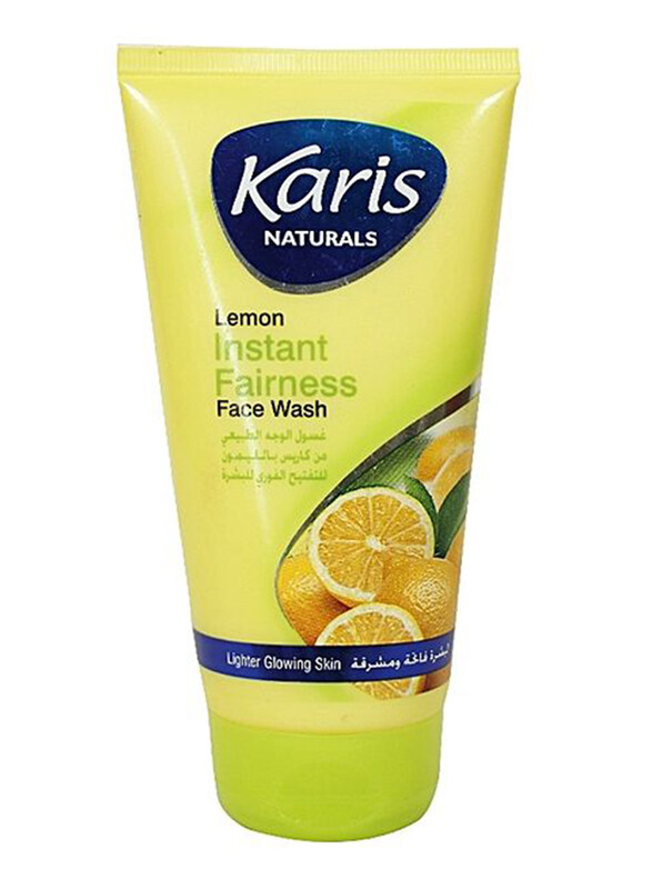 

Karis Naturals Lemon Instant Fairness Face Wash, 2 x 150ml