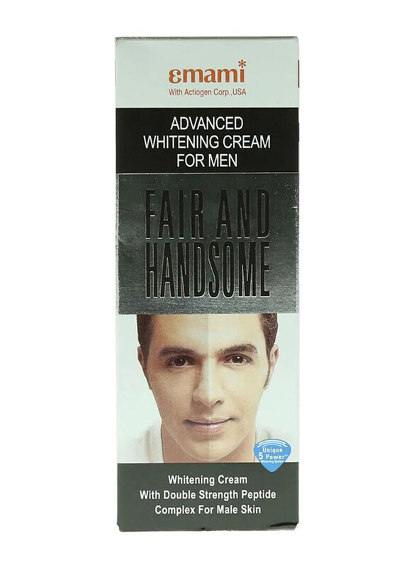 

Emami Men's Fair and Handsome Whitening Cream, 50ml