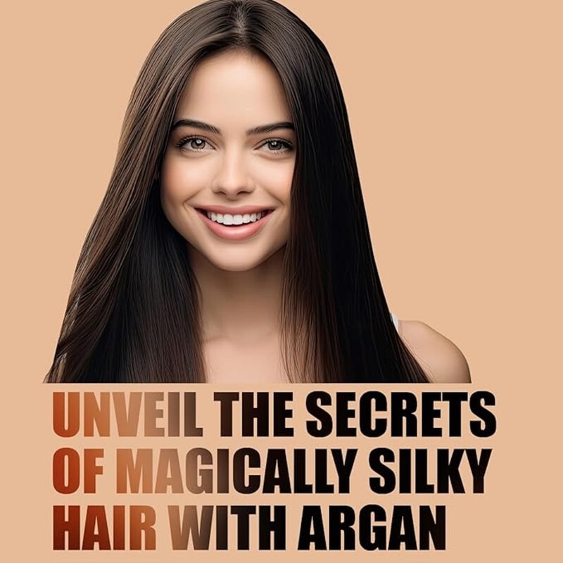 Emami Kesh King Organic Argan Shampoo - Smooth & Shine - Ayurvedic Hairfall Expert - For Frizz Free & Lustrous Hair - 300ml