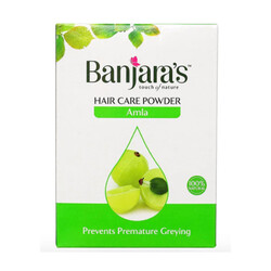 Banjara's Amla Hair Care Powder - Softens & Gently Smoothens the Hair Making it Stronger - Rich in Naturally Occurring Vitamin C - 100 Grams