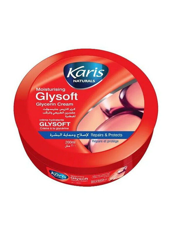 

Karis Naturals Moisturising Glysoft Glycerine Cream, 2 x 200ml