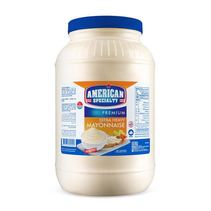 

American Specialty Extra Heavy Mayonnaise - Natural, Creamy, Delicious & Smooth - 3.79Ltr