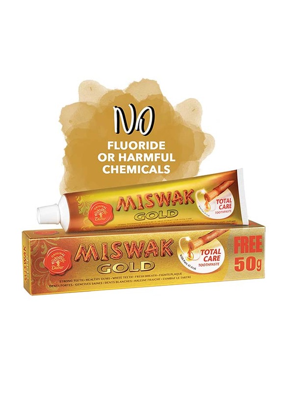 Dabur Miswak Gold Toothpaste with Brush, 170gm