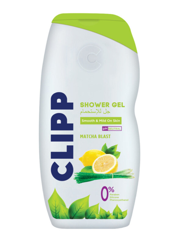 

Clipp Matcha Blast Shower Gel, 250ml