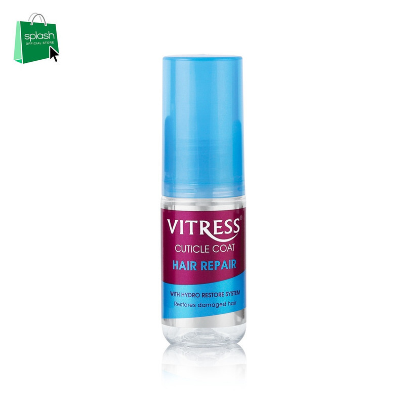 Vitress Cuticle Coat Hair Repair - With Hydro Restore System - Restores Damaged Hair - 30ml