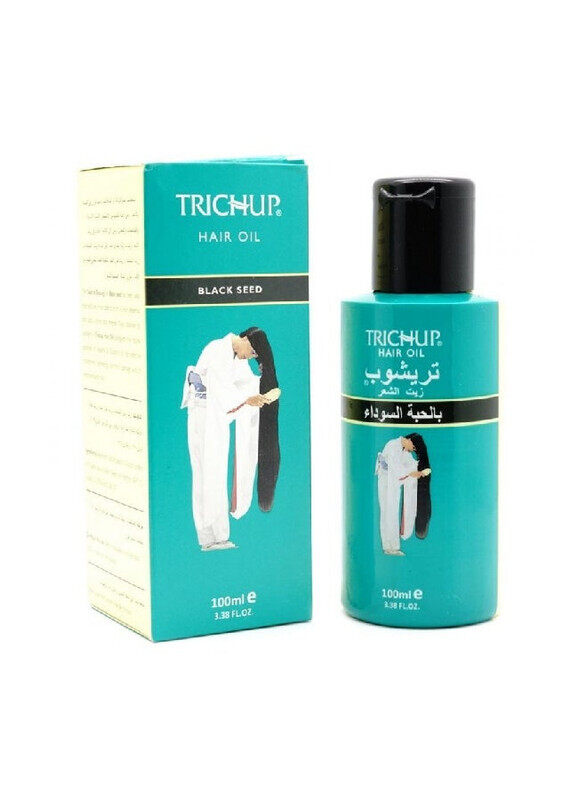 

Trichup Black Seed Hair Oil - Enriched Sesame & Coconut Oil Provides Essential Nutrients to Hair - Suitable For All Hair Types - 100 ml