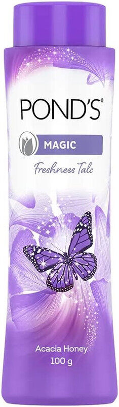 

Pond's Magic Freshness Talc Acacia Honey - Body Powder - Safe & Natural - 100 g