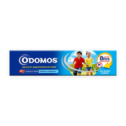 Dabur Odomos Clinically Tested Non Sticky Mosquito Repellent Cream - Safe on Kids & Babies - Up to 8 Hrs Protection  with Vitamin E & Almond Oil 100 gms