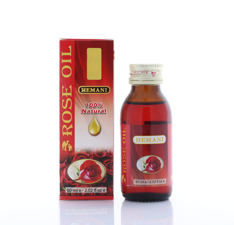 

Hemani Rose Oil 60mL Fighting Depression By Boosting Confidence Antiseptic Properties Helpful in Protection Against Virus Can Be Topically Applied and