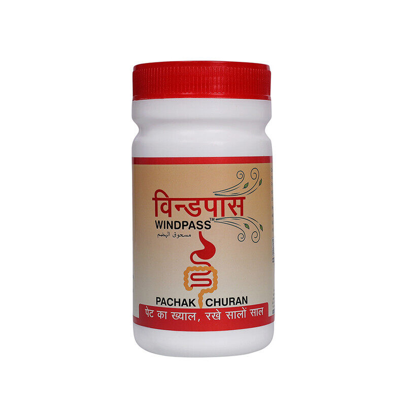 

Windpasss Pachak Churan Digestive Powder - Effective in Gastric Problems - Improving Digestion, Nausea & Vomiting - Relieving Acidity - Helps to Resto