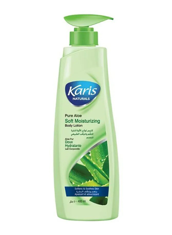 Karis Naturals Pure Aloe Soft Moisturizing Body Lotion, 400ml