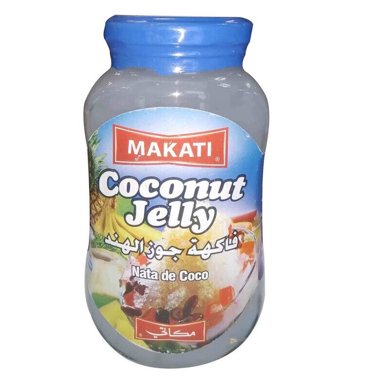 

Makati Coconut Jelly - Natural Coconut Flavor Nata De Coco - Smooth, Jelly Texture - 340 grams