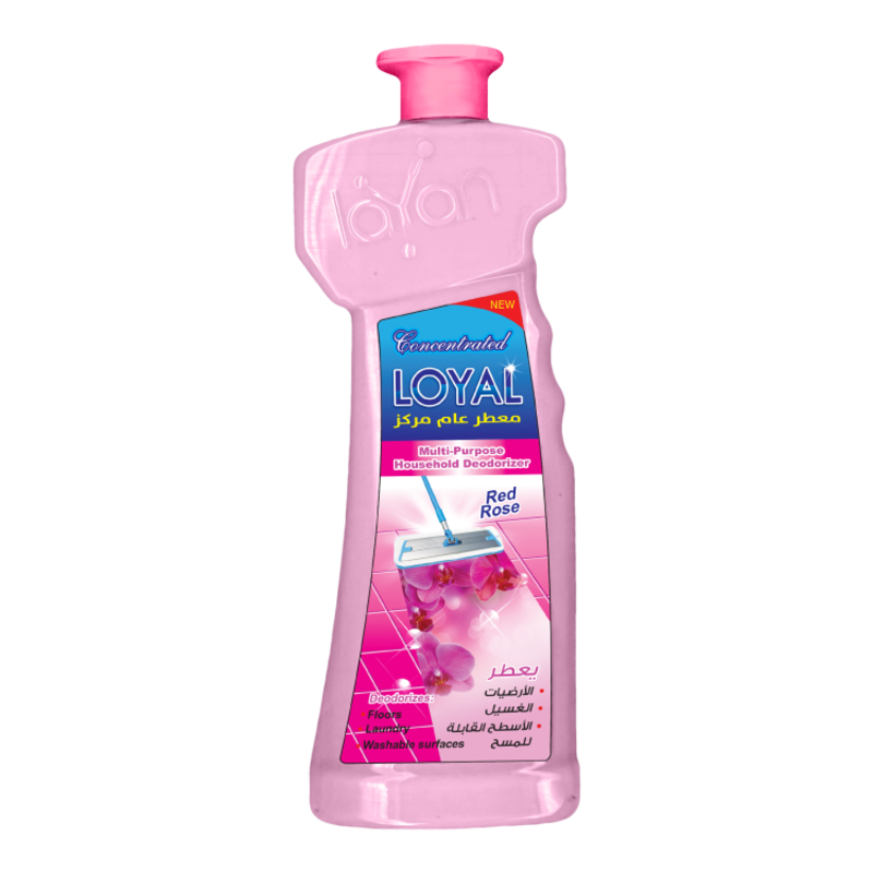 

Loyal Multi-Purpose Household Deodizer Red Rose Pink 700 ml