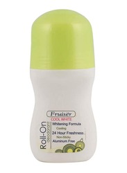 Fruiser Cool White Deodorant Roll On, 50ml