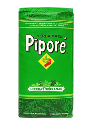 Pipore Yerba Mate Herbals Serranas Organic Original Hot and Cold Tea, 500g