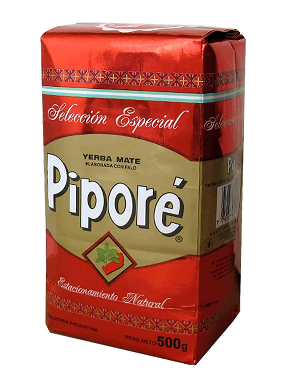 Pipore Yerba Mate Piporel Especial Premium Blend Original Hot & Cold Tea, 500g