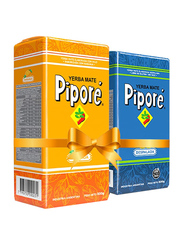 Pipore Yerba Mate Naranja & Despalada Organic Original Hot and Cold Tea Set, 2 Piece