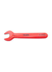 Tolsen 27mm Dipped Insulated Open End Wrench, Red