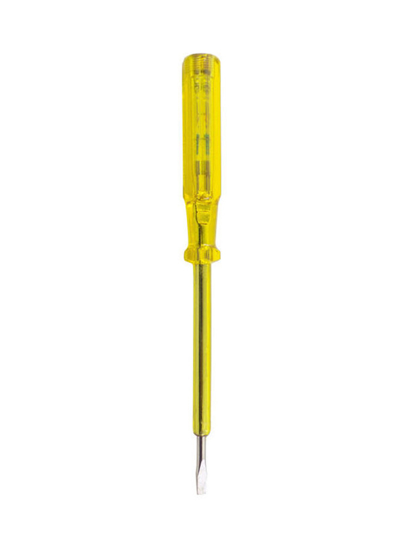 Voltage Line Tester, Yellow/Silver