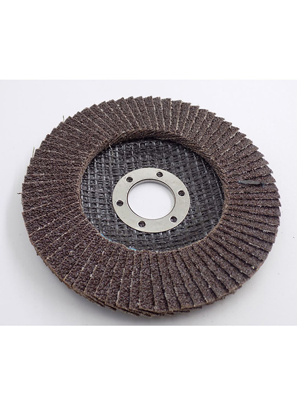 Prix 4 x 1/2-inch Metal Flap Disc, 120 Grade Multicolour