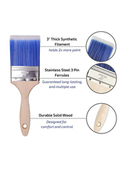 Woodstock Penne Paint Brush, 1.5 inch, Blue