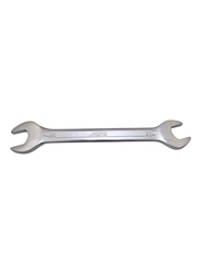 Hero Tools Double Open End Spanner, M16 17, Silver