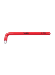 Tolsen 20cm VDE Dipped Insulated Hexagon Key L-Wrench, Red