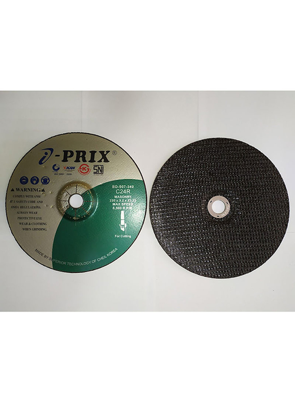 Prix 9-inch Masonary Cutting Wheel, Multicolour