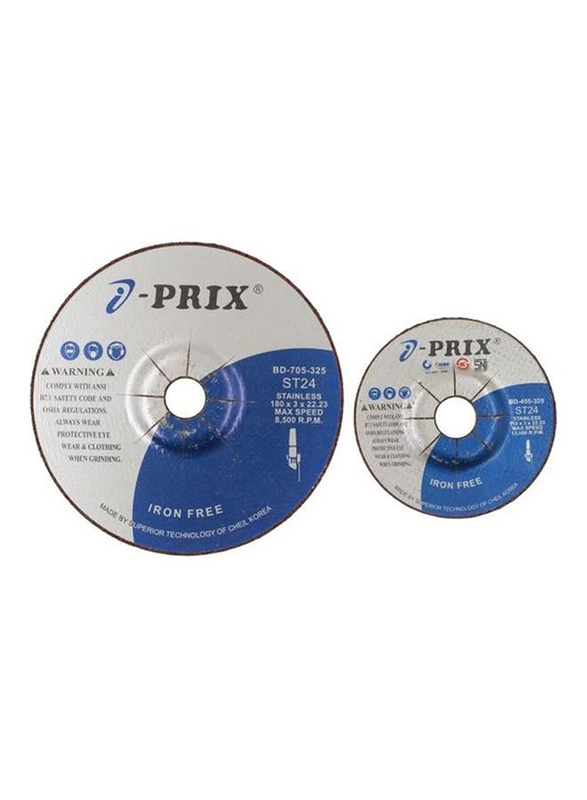 Prix 16-inch Stainless Steel Cutting Wheel, Blue