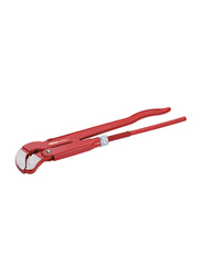 Hero S-Type 45 degree Pipe Wrench, Multicolour