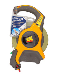 Fisco 30-Meter Surveyor Tufcote Measuring Tape, Multicolour