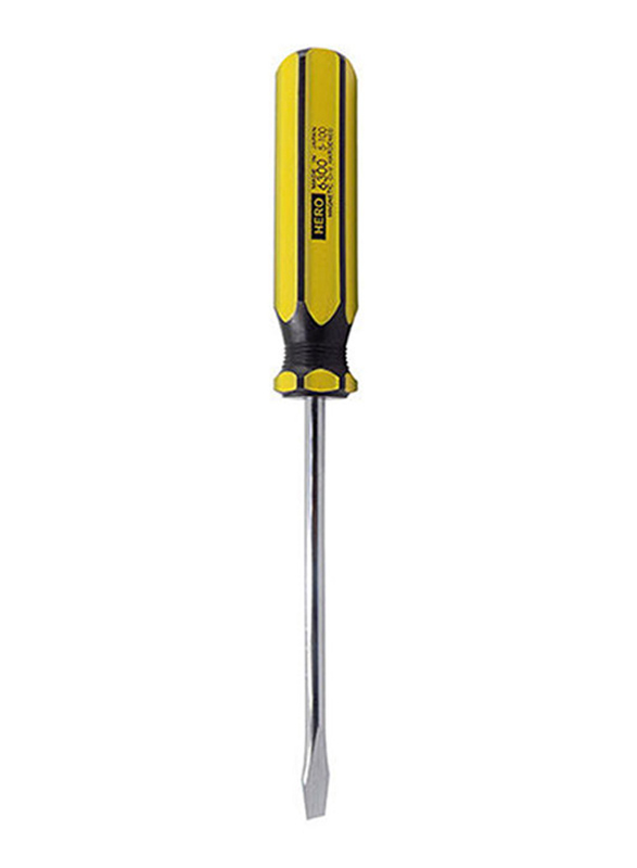 Hero 4-inch Line Colour Screwdriver 6300, Yellow