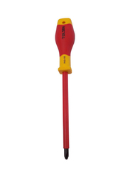 Tolsen 10cm Screwdriver, Red/Yellow