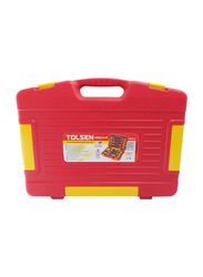 Tolsen 15-Piece Insulated Hand Tools Set, Red/Yellow