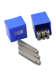 Master 3mm Number Punches, Silver