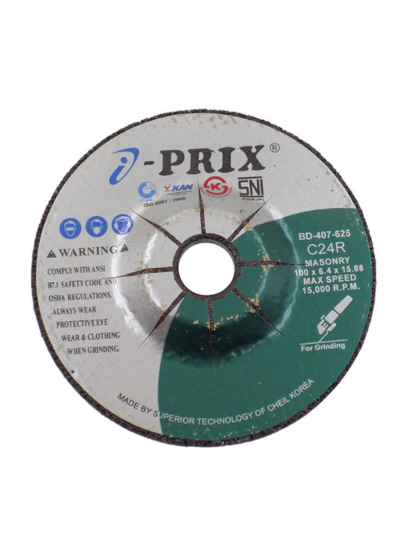 Prix Plix Masonary Grinding Wheel, Multicolour