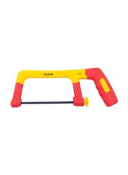 Tolsen Injection Insulated Junior Hacksaw, Red/Yellow