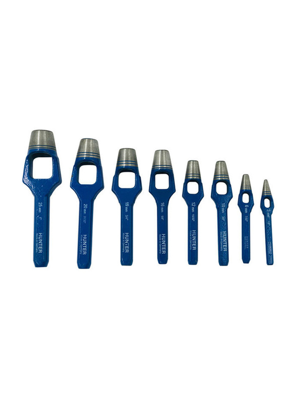 Hunter 8-Piece Arch Punch, Blue