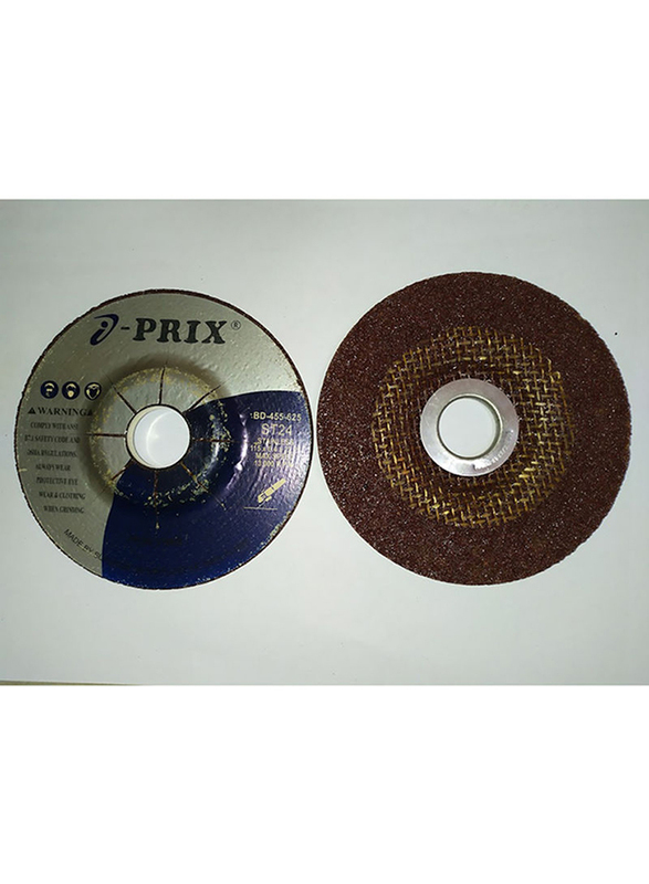 Prix 4-inch Stainless Steel Grinding Wheel, Multicolour