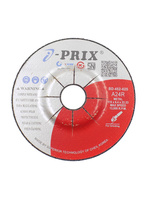 Prix Plix Steel Grinding Wheel, Multicolour